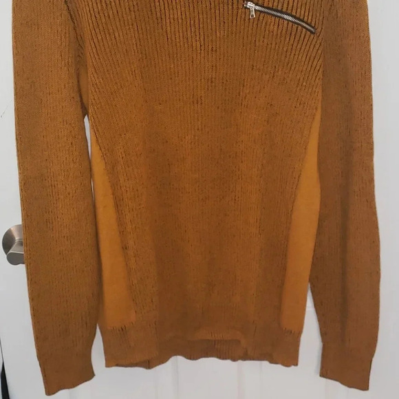 INC International Concepts Yellow & Black Sweater - Picture 4 of 14